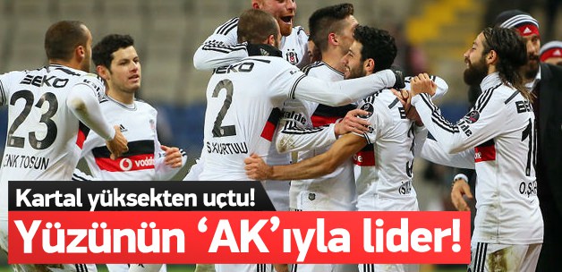Kartal seriyi bozmadı! Yeniden lider...