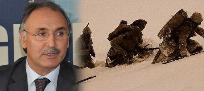 Özer, Sarıkamış Şehitlerini "Beyaz Ölüm"le Andı