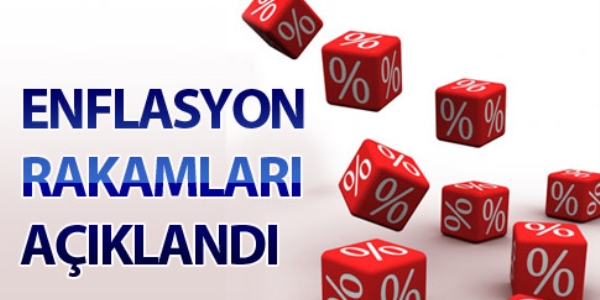 Enflasyon rakamları açıklandı