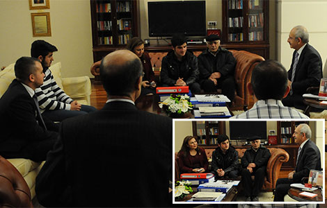 Gözaltına Alınan O Genç, Kılıçdaroğlu'nu Ziyaret Etti