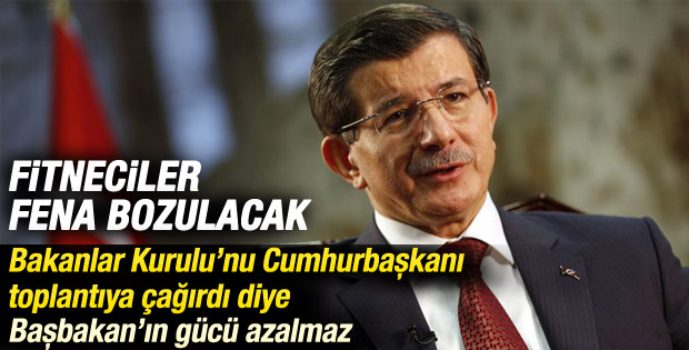 Davutoğlu'nun gündem değerlendirmesi
