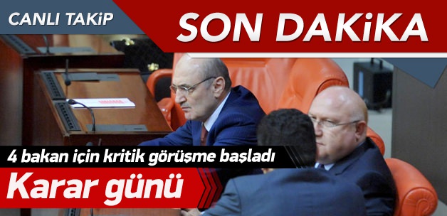 4 eski bakanla ilgili görüşmeler başladı