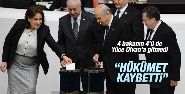 Bahçeli'den Yüce Divan oylaması sonrası açıklama