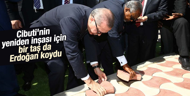 Cumhurbaşkanı Erdoğan Cibuti sokaklarında