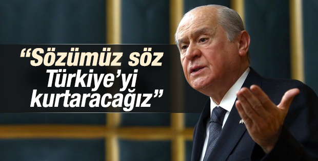 Devtlet Bahçeli'nin grup toplantısı konuşması