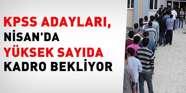 KPSS adayları, yüksek sayıda kadro istiyor