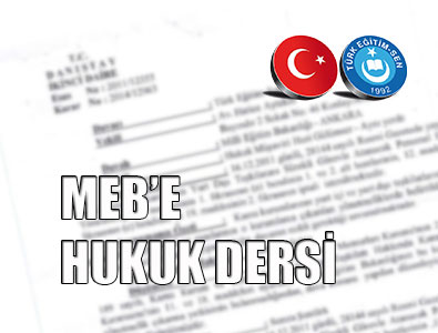 MEB'e Hukuk Dersi