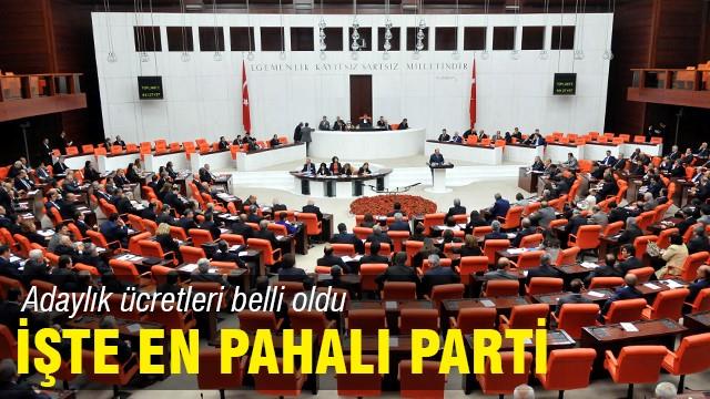 Adaylık ücretleri belli oldu!