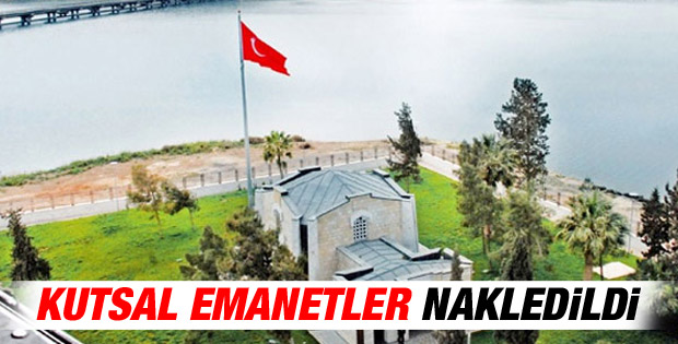 Süleyman Şah Türbesi'ndeki naaşlar nakledildi