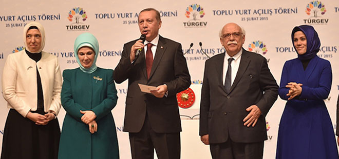 TÜRGEV´in toplu yurt açılış töreni