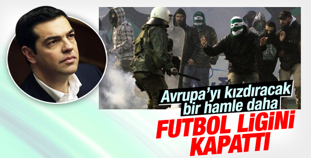 Yunanistan Süper Ligi askıya alındı