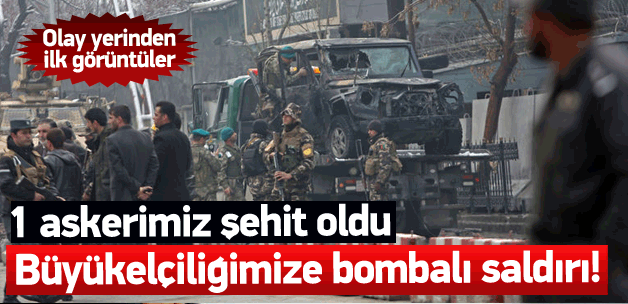 Kabil'de patlama: 1 Türk askeri şehit oldu