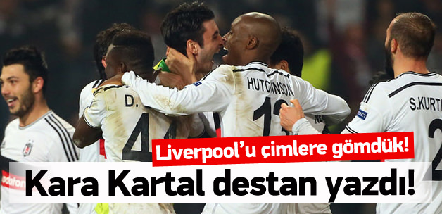 Tarihi gece! Beşiktaş destan yazdı!