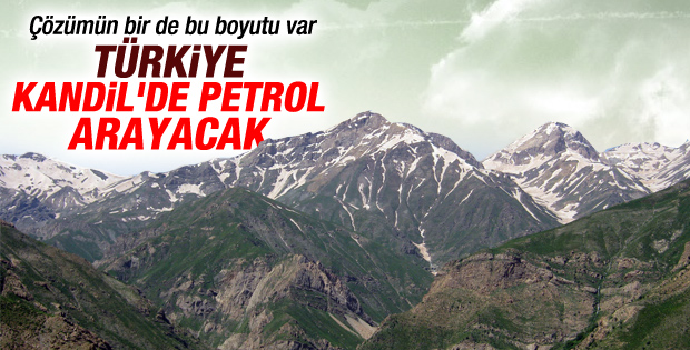 Kandil Dağı eteklerinde petrol aranacak