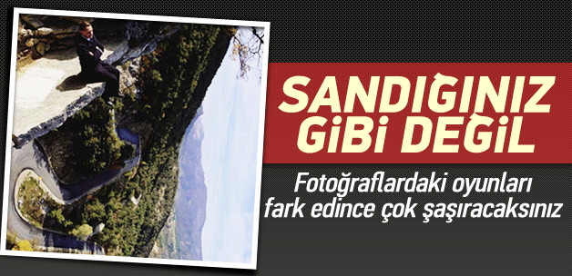 Fotoğraflardaki ilginç göz yanılmaları