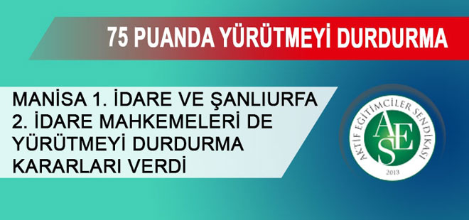 Müdürlük Atamalarında Yürütmeyi Durdurma