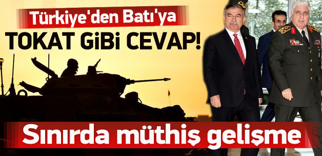 Türkiye'den Batı'ya tokat gibi cevap
