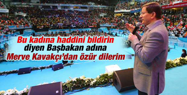 Davutoğlu kadınlardan Ecevit adına özür diledi