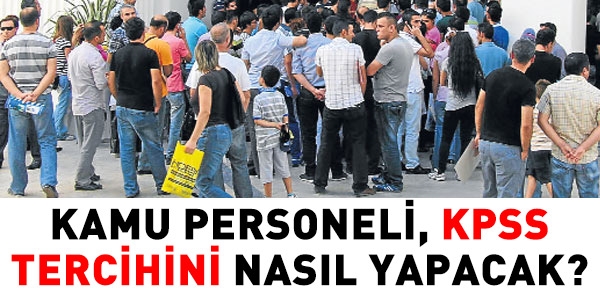 Çalışanlar için KPSS tercihleri ve nakil konusu