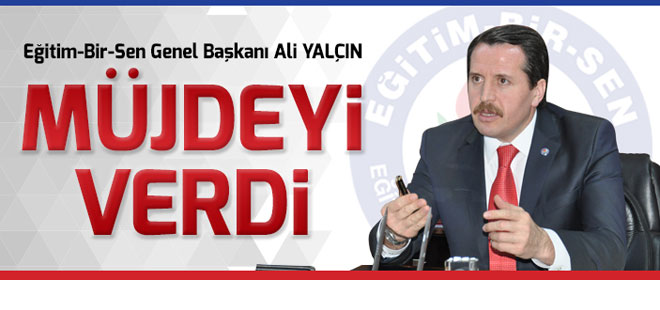 Ali Yalçın Müjdeyi Verdi