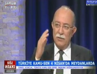 Koncuk: 4 Nisan'da Zulme Dur Diyeceğiz!