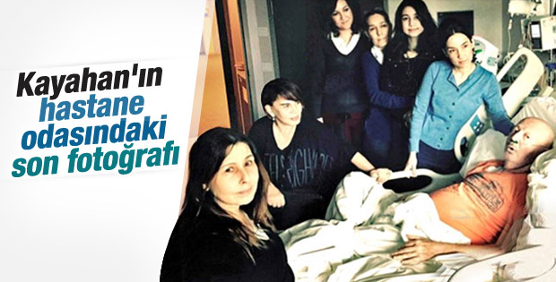 Hastane odasında Kayahan'a son ziyaret