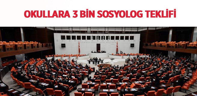 Okullara 3 Bin Sosyolog Teklifi