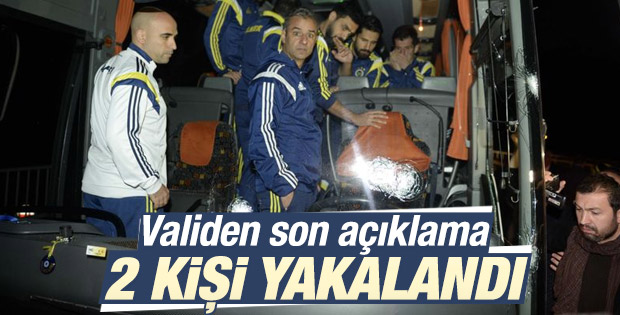 Fenerbahçe'ye saldırıyla ilgili 2 kişi gözaltında