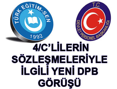 4/C'lilerin Sözleşmeleriyle İlgili Yeni DPB Görüşü