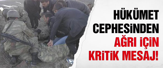 İçişleri Bakanlığı'ndan Ağrı açıklaması!