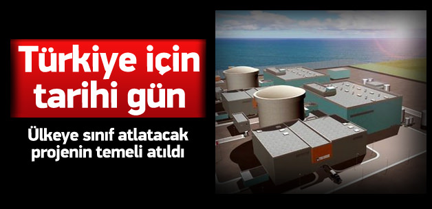 Akkuyu Nükleer Santral, temeli atıldı