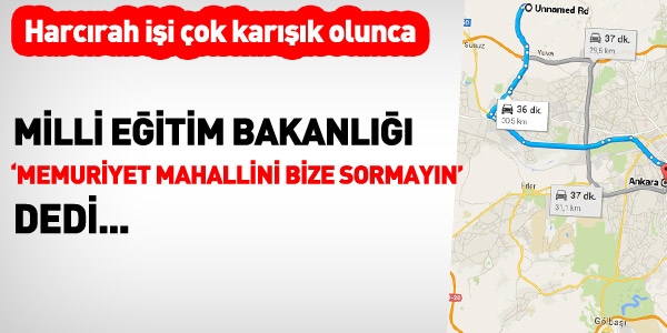 MEB'den, 'memuriyet mahallini bizlere sormayın' yazısı