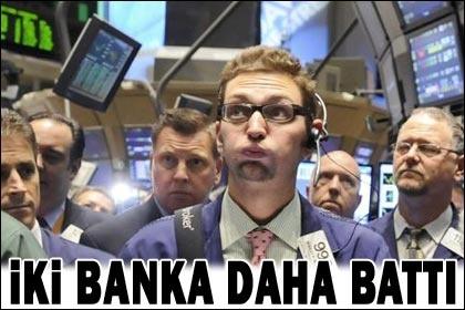 İki banka daha battı