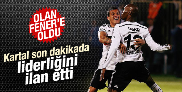 Beşiktaş son dakikada K.Karabükspor'u mağlup etti