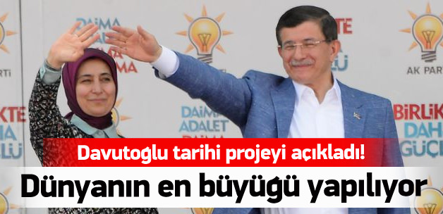 Başbakan Davutoğlu'ndan büyük müjde!