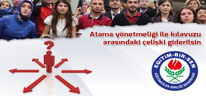 Eğitim-Bir-Sen'den MEB'e Uyarı