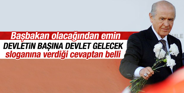 Bahçeli'den slogan atanlara özgüven içeren yanıt