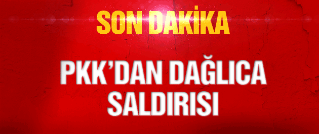 Askere Dağlıca'da havan saldırısı!