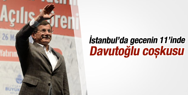 Başbakan Davutoğlu'nun İstanbul konuşması