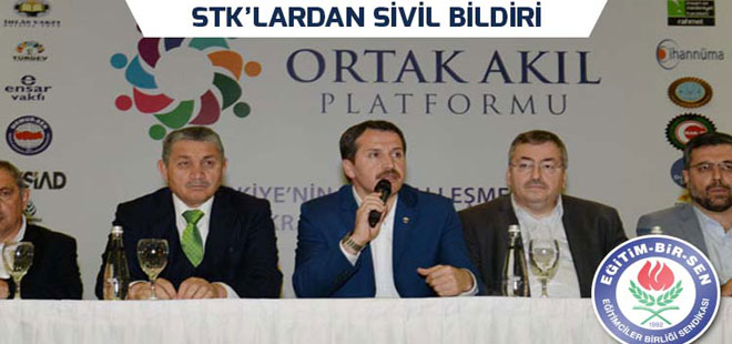 203 STK'dan Ortak Sivil Bildiri