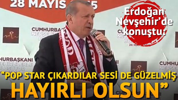 Erdoğan Nevşehir'de konuştu