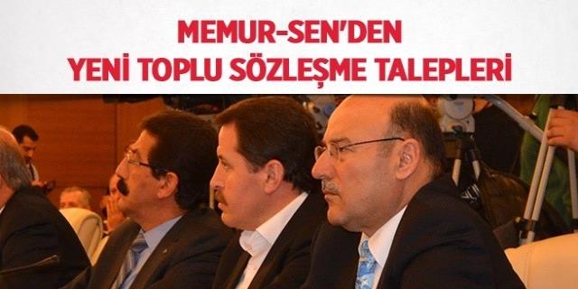 Memur-Sen'den Yeni Toplu Sözleşme Talepleri