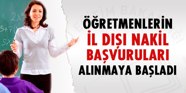 Öğretmenler İl Dışı Başvuru Sayfası
