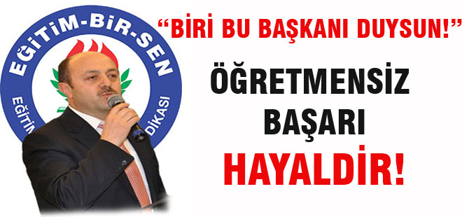 Örnek Şube Başkanı! Ah Bir De Uygulansa!