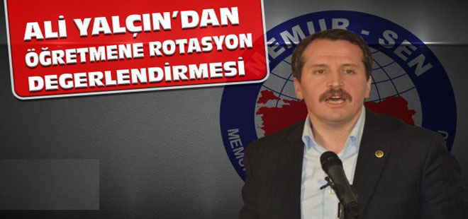 Ali Yalçın'dan Rotasyon Değişikliği Yorumu