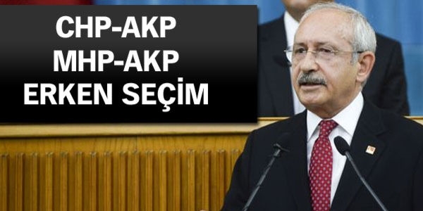 'Erken seçim olasılığı güçlü'