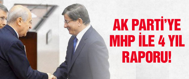 AK Parti'nin MHP komisyonundan bomba rapor!