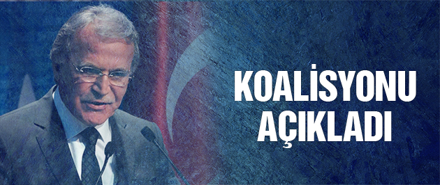 Şahin koalisyon için adres gösterdi