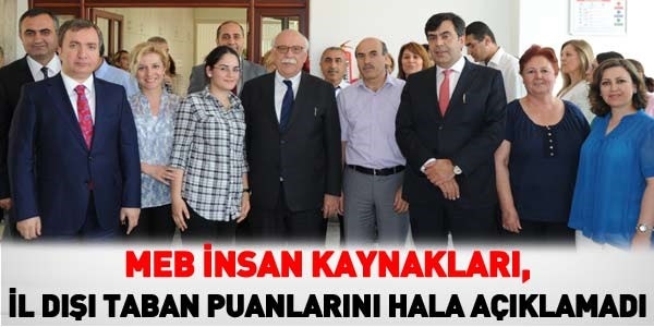 MEB, hala il dışı taban puanlarını açıklamadı