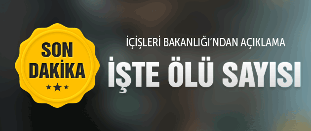 Suruç patlama son dakika İçişleri Bakanlığı açıklama